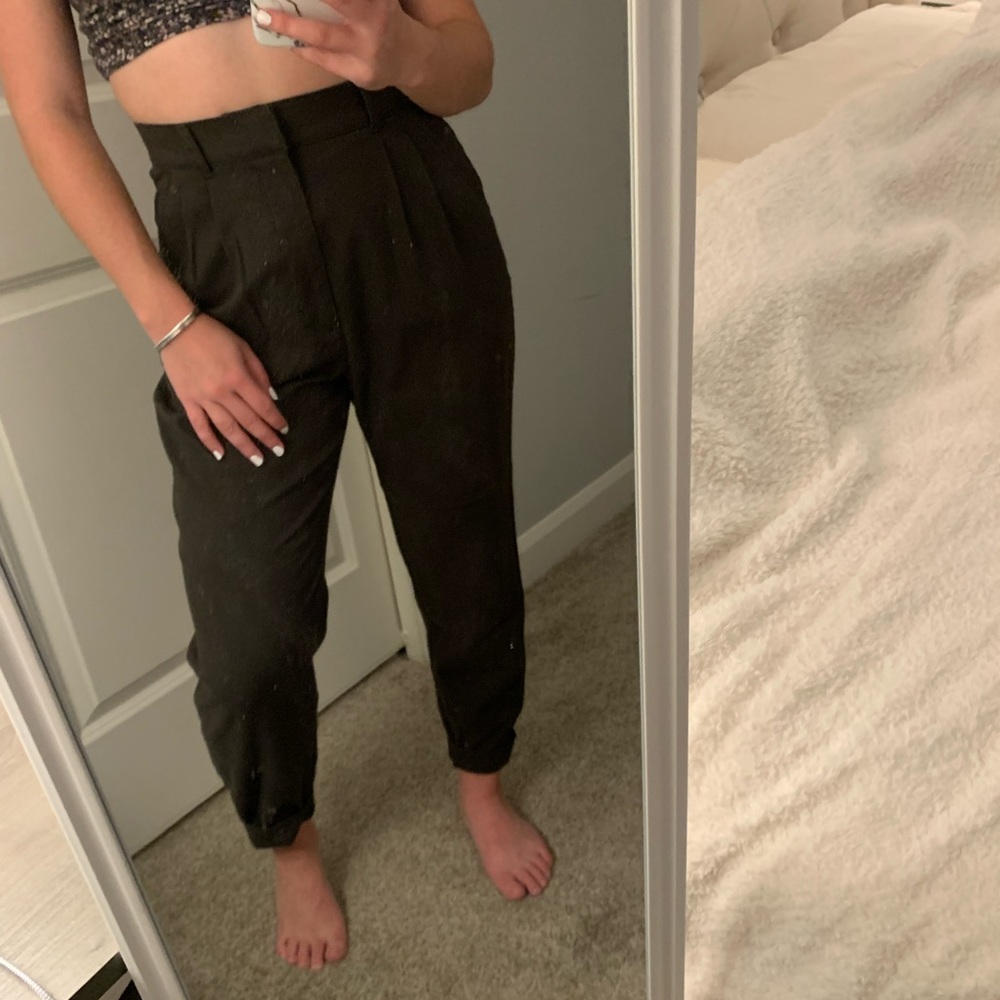 Abercrombie & Fitch tailored straight leg pants